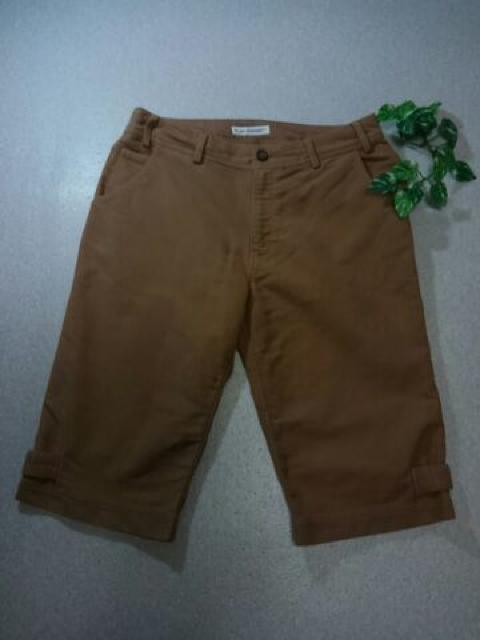 *B.L.U.E.* キモウコットン ハーフパンツ L キャメル < ブランド *B.L.U.E.* キモウコットン ハーフパンツ L キャメル < ブランドの
