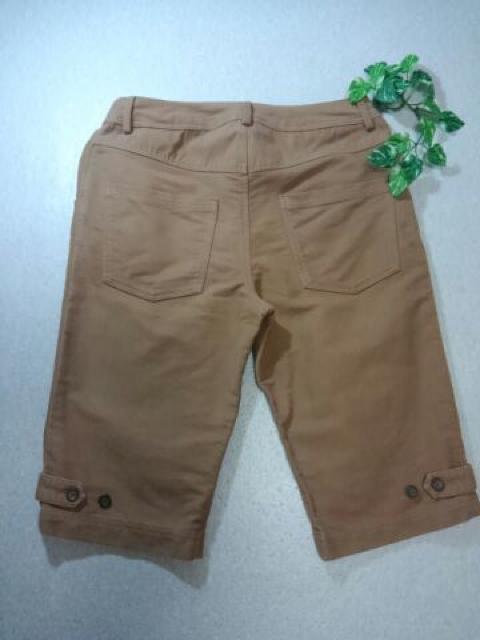*B.L.U.E.* キモウコットン ハーフパンツ L キャメル < ブランド *B.L.U.E.* キモウコットン ハーフパンツ L キャメル < ブランドの