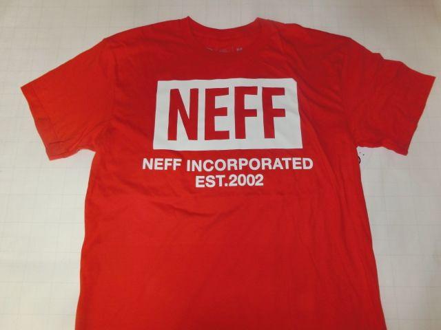 USA購入 ストリート系【NEFF】ネフ ロゴプリントTシャツUS M Red < ブランド  USA購入 ストリート系【NEFF】ネフ ロゴプリントTシャツUS M Red  < ブランドの