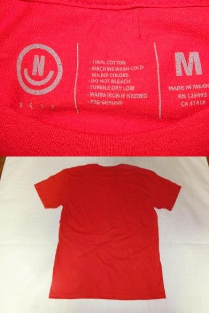 USA購入 ストリート系【NEFF】ネフ ロゴプリントTシャツUS M Red < ブランド  USA購入 ストリート系【NEFF】ネフ ロゴプリントTシャツUS M Red < ブランドの