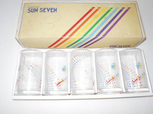 ADERIA GLASS SUN SEVEN RAINBOW COLOR 5個セット 食器 < インテリア/ライフ  ADERIA GLASS SUN SEVEN RAINBOW COLOR 5個セット 食器  < インテリア/ライフの