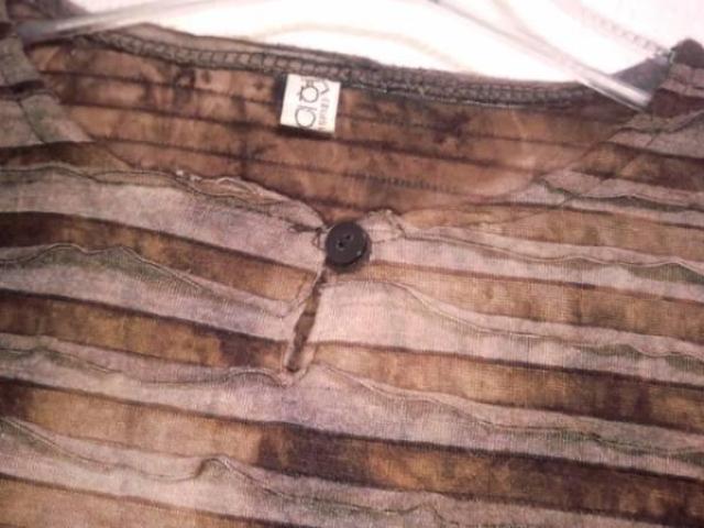 THE DENIM ボーダー&フリルが可愛いトップス 子供服 男女兼 < キッズ/ベビー  THE DENIM ボーダー&フリルが可愛いトップス 子供服 男女兼 < キッズ/ベビーの