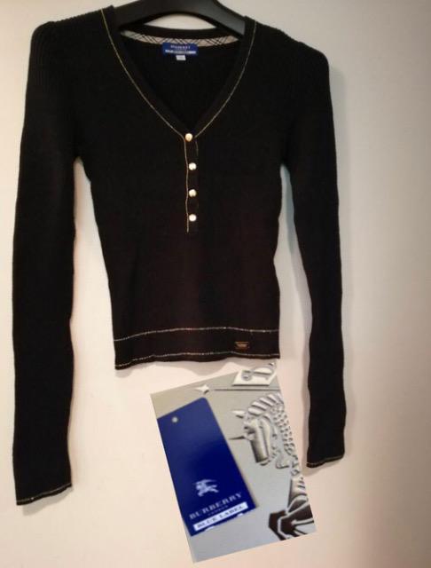 特価★品薄★美品バーバリーブルーレーベルニットセータープルオーバー 大活躍ホースマークプレート素敵着痩せ上品品薄早い者勝ち < 女性ファッション  特価★品薄★美品バーバリーブルーレーベルニットセータープルオーバー 大活躍ホースマークプレート素敵着痩せ上品品薄早い者勝ち  < 女性ファッションの