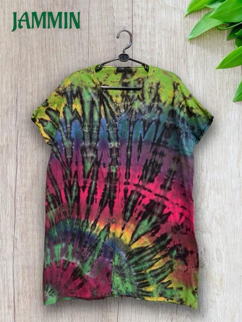 タイダイ前開きチュニック★アジアン★エスニック★羽織り < 女性ファッション  タイダイ前開きチュニック★アジアン★エスニック★羽織り < 女性ファッションの