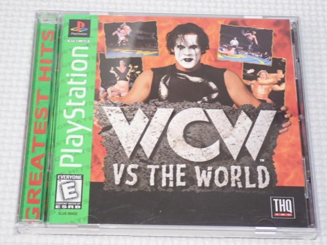PS★WCW VS THE WORLD GREATEST HITS 海外版 北米版 < ゲーム本体/ソフト  PS★WCW VS THE WORLD GREATEST HITS 海外版 北米版  < ゲーム本体/ソフトの