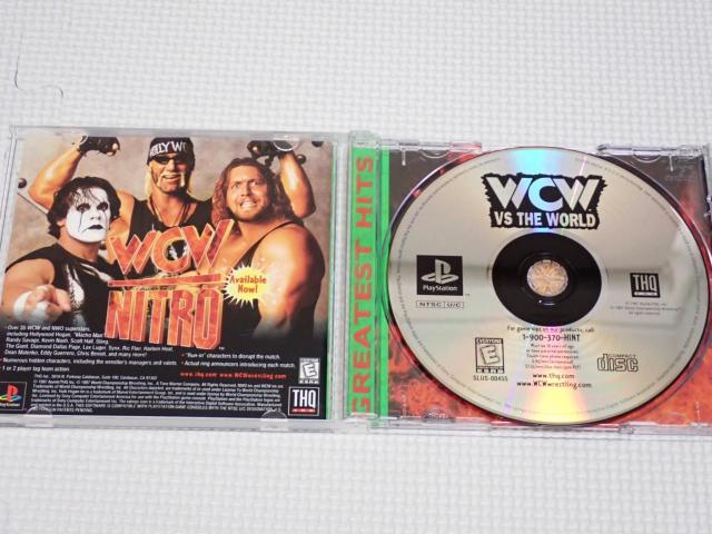 PS★WCW VS THE WORLD GREATEST HITS 海外版 北米版 < ゲーム本体/ソフト  PS★WCW VS THE WORLD GREATEST HITS 海外版 北米版 < ゲーム本体/ソフトの