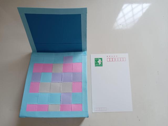 メモリアルボックス(ネイビー×水色) < ペット/手芸/園芸 メモリアルボックス(ネイビー×水色) < ペット/手芸/園芸の