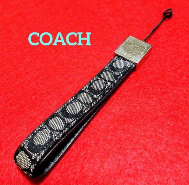 COACH シグネチャー ストラップ (ブラック) < ブランド COACH シグネチャー ストラップ (ブラック) < ブランドの