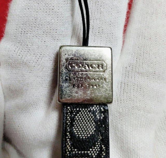 COACH シグネチャー ストラップ (ブラック) < ブランド COACH シグネチャー ストラップ (ブラック) < ブランドの