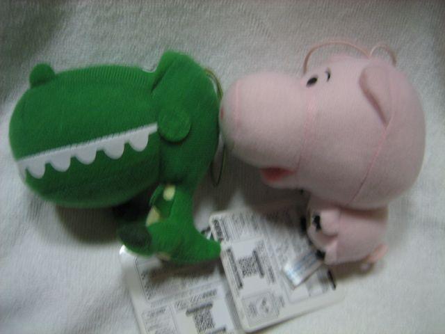トイストーリー 超ビッグフェイスプチマスコット レックス&ハム ディズニー < アニメ/コミック/キャラクター  トイストーリー 超ビッグフェイスプチマスコット レックス&ハム ディズニー < アニメ/コミック/キャラクターの