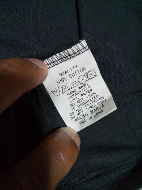 WACKO MARIA ワコマリア プリント 半袖Tシャツ Sサイズ ユーズド加工 黒 スカル ロック < ブランド  WACKO MARIA ワコマリア プリント 半袖Tシャツ Sサイズ ユーズド加工 黒 スカル ロック < ブランドの