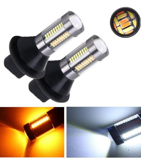 T20 LED66連 ウインカーポジションキット ホワイト/アンバー < 自動車/バイク T20 LED66連 ウインカーポジションキット ホワイト/アンバー < 自動車/バイク