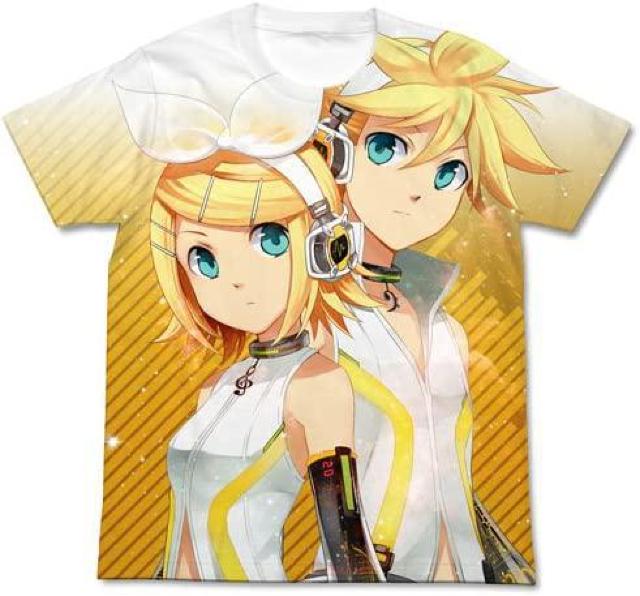 コスパ 鏡音リン 鏡音レン アペンド フルグラフィックTシャツ Sサイズ < アニメ/コミック/キャラクター  コスパ 鏡音リン 鏡音レン アペンド フルグラフィックTシャツ Sサイズ  < アニメ/コミック/キャラクターの