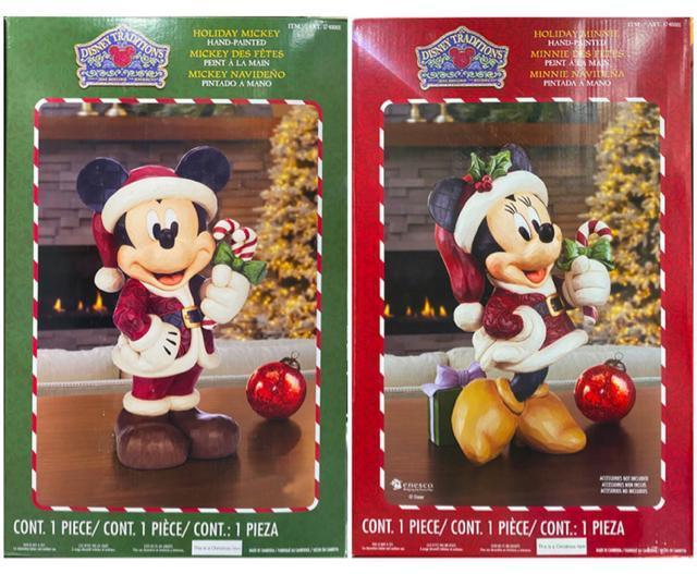 ☆ジムジョア ミッキー&ミニー サンタ置物☆ < アニメ/コミック/キャラクター  ☆ジムジョア ミッキー&ミニー サンタ置物☆  < アニメ/コミック/キャラクターの