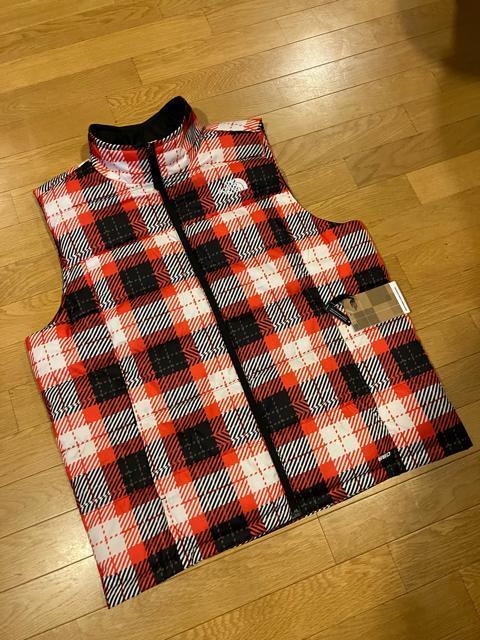 THE NORTH FACE 550 ダウンベストチェック柄 大きいsizeXL < ブランド  THE NORTH FACE 550 ダウンベストチェック柄 大きいsizeXL  < ブランドの