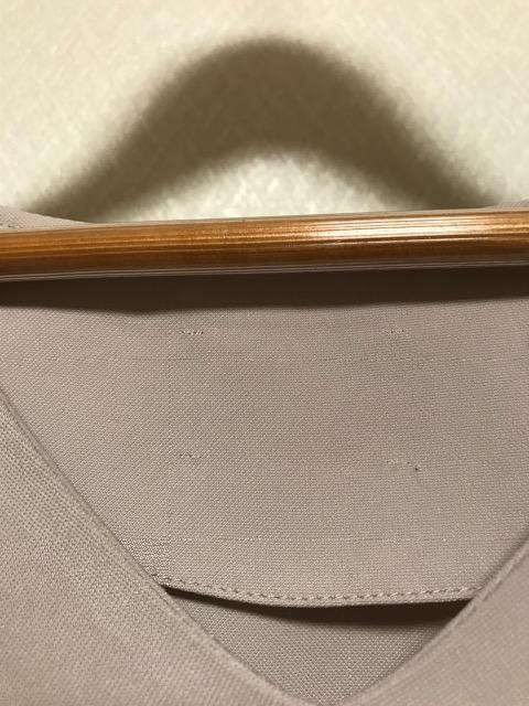 未使用 後ろシャーリング ワンピース グレージュ < 女性ファッション  未使用 後ろシャーリング ワンピース グレージュ < 女性ファッションの