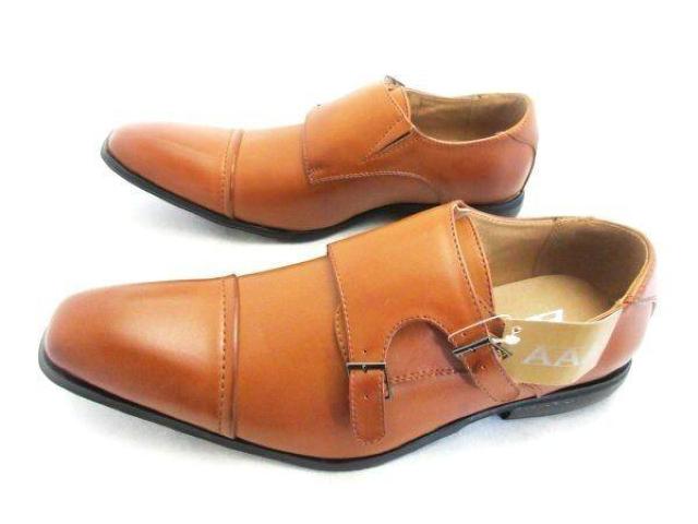 1円~C988新品AAAダブルモンクストラップ/ストレートチップ25.5aLBR♂ < 男性ファッション  1円~C988新品AAAダブルモンクストラップ/ストレートチップ25.5aLBR♂  < 男性ファッションの