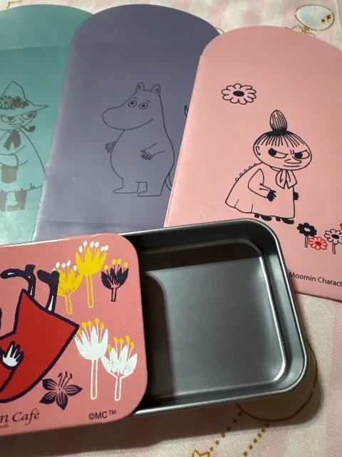 雑誌付録★ムーミン ポチ袋3枚セット★ムーミンカフェリトルミイ 缶ケース < アニメ/コミック/キャラクター 雑誌付録★ムーミン ポチ袋3枚セット★ムーミンカフェリトルミイ 缶ケース < アニメ/コミック/キャラクターの