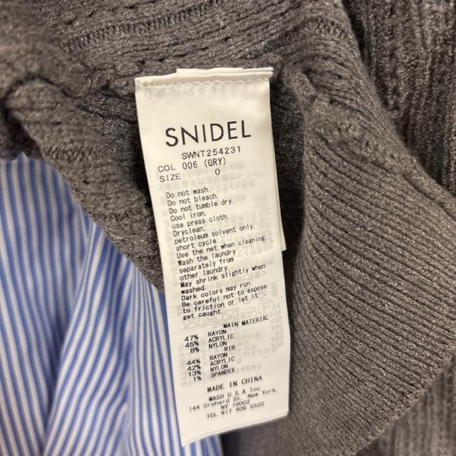 ���� SNIDEL �X�i�C�f�� �V���c�R���r�`���j�b�N �� �u�����h�� 