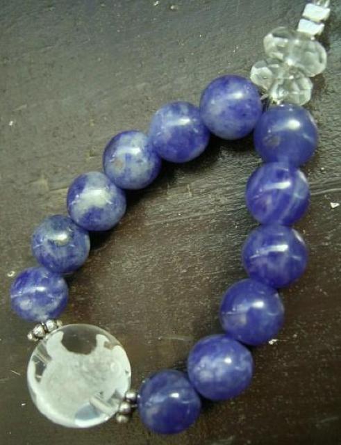 即決☆白虎彫水晶xソーダライトストラップ < 家電/AV 即決☆白虎彫水晶xソーダライトストラップ < 家電/AVの