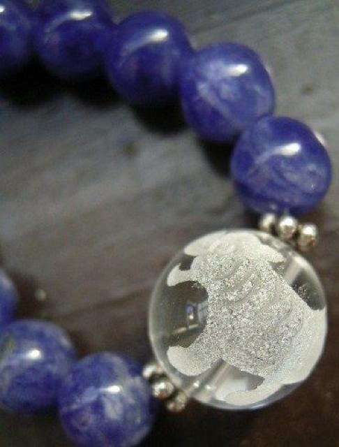 即決☆白虎彫水晶xソーダライトストラップ < 家電/AV 即決☆白虎彫水晶xソーダライトストラップ < 家電/AVの