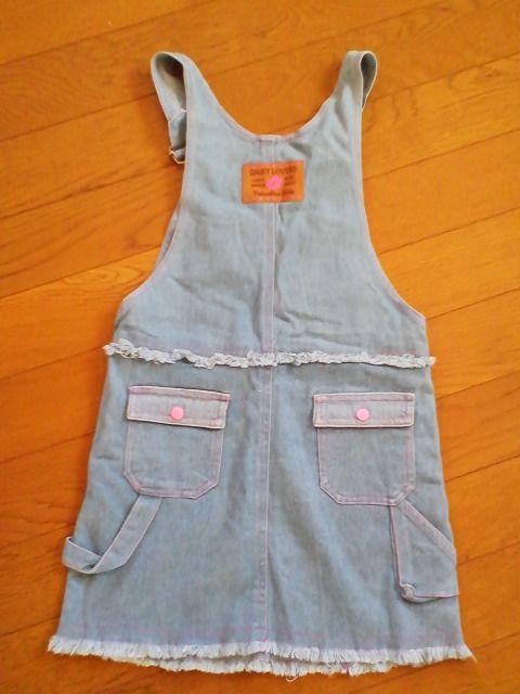 ☆デイジーラバーズ☆ジャンバースカート☆110 < キッズ/ベビー  ☆デイジーラバーズ☆ジャンバースカート☆110 < キッズ/ベビーの