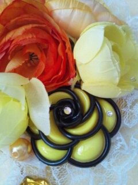 イエローカメリア付き手鏡◆ < 女性ファッション  イエローカメリア付き手鏡◆ < 女性ファッションの