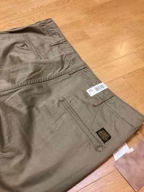 EDWIN エドウィン チノパン カーキオリーヴ sizeW46 122cm < ブランド EDWIN エドウィン チノパン カーキオリーヴ sizeW46 122cm < ブランドの