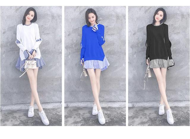 シャツワンピース 長袖 ミニ丈 フレア 3カラー S M  ワンピース ミニワンピ きれいめ 上品 長袖 ミニ丈 ストライプ < 女性ファッション  シャツワンピース 長袖 ミニ丈 フレア 3カラー S M  ワンピース ミニワンピ きれいめ 上品 長袖 ミニ丈 ストライプ < 女性ファッションの