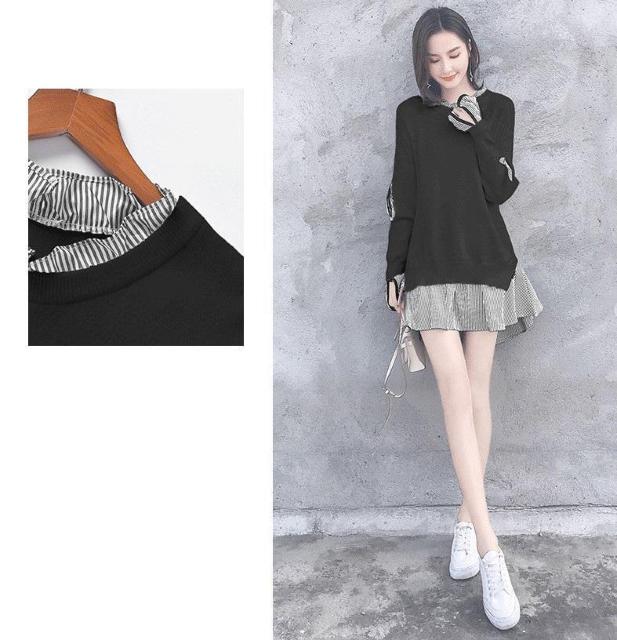 シャツワンピース 長袖 ミニ丈 フレア 3カラー S M  ワンピース ミニワンピ きれいめ 上品 長袖 ミニ丈 ストライプ < 女性ファッション  シャツワンピース 長袖 ミニ丈 フレア 3カラー S M  ワンピース ミニワンピ きれいめ 上品 長袖 ミニ丈 ストライプ < 女性ファッションの