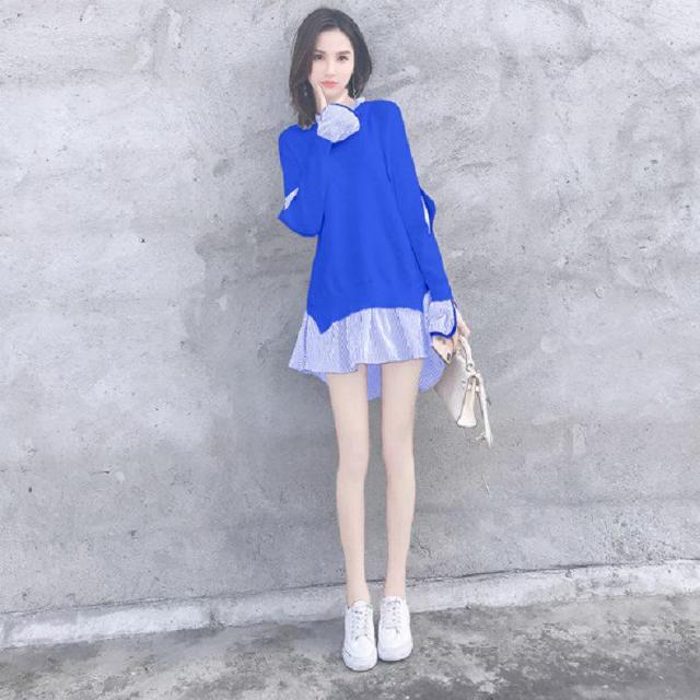 シャツワンピース 長袖 ミニ丈 フレア 3カラー S M  ワンピース ミニワンピ きれいめ 上品 長袖 ミニ丈 ストライプ < 女性ファッション  シャツワンピース 長袖 ミニ丈 フレア 3カラー S M  ワンピース ミニワンピ きれいめ 上品 長袖 ミニ丈 ストライプ < 女性ファッションの