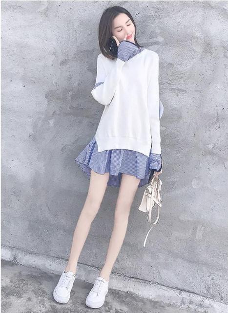 シャツワンピース 長袖 ミニ丈 フレア 3カラー S M  ワンピース ミニワンピ きれいめ 上品 長袖 ミニ丈 ストライプ < 女性ファッション  シャツワンピース 長袖 ミニ丈 フレア 3カラー S M  ワンピース ミニワンピ きれいめ 上品 長袖 ミニ丈 ストライプ < 女性ファッションの