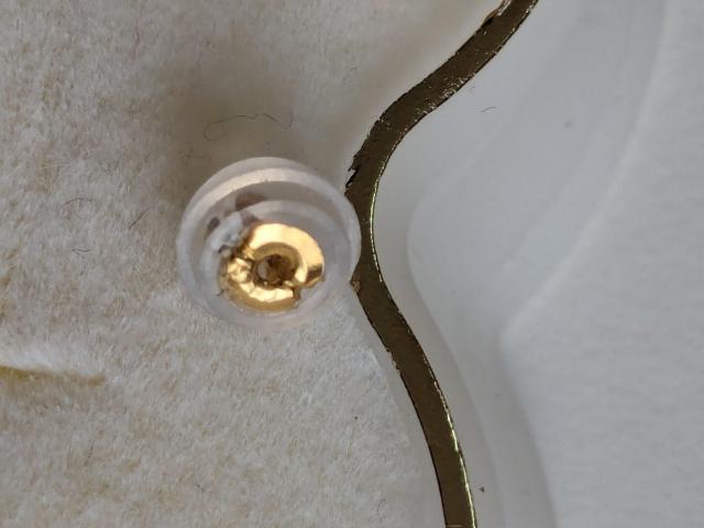 グリーンガーネットのピアスK18 < 女性アクセサリー/時計  グリーンガーネットのピアスK18 < 女性アクセサリー/時計の