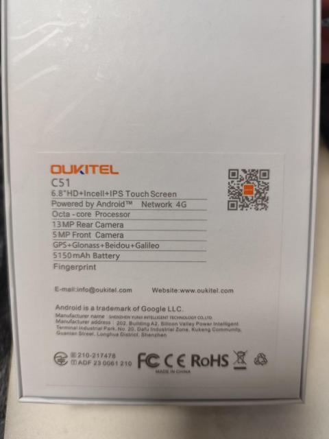 OUKITEL C51 SIMt[ X}z {́iP[Xtj@326܂!!