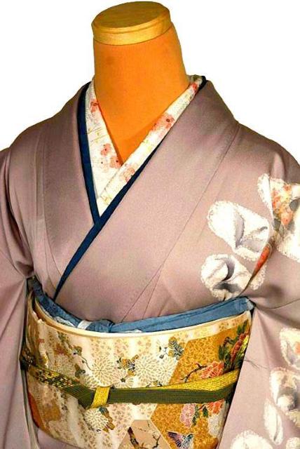 訪問着 中古 着物 送料無料 最高級 美品 シシュウ 草花分 花柄 1つ紋 身丈160cm 裄丈62.5cm 正絹 T3637 < 女性ファッション 訪問着 中古 着物 送料無料 最高級 美品 シシュウ 草花分 花柄 1つ紋 身丈160cm 裄丈62.5cm 正絹 T3637 < 女性ファッションの