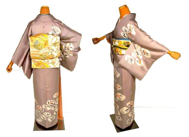 訪問着 中古 着物 送料無料 最高級 美品 シシュウ 草花分 花柄 1つ紋 身丈160cm 裄丈62.5cm 正絹 T3637 < 女性ファッション 訪問着 中古 着物 送料無料 最高級 美品 シシュウ 草花分 花柄 1つ紋 身丈160cm 裄丈62.5cm 正絹 T3637 < 女性ファッションの