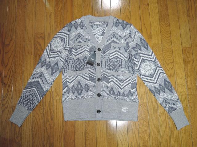 新品 TMT ネイティブ柄 コットンニット カーディガン S 灰 ホツレ 切りっぱなし加工 ティーエムティー 定価33000円 < ブランド 新品 TMT ネイティブ柄 コットンニット カーディガン S 灰 ホツレ 切りっぱなし加工 ティーエムティー 定価33000円 < ブランドの