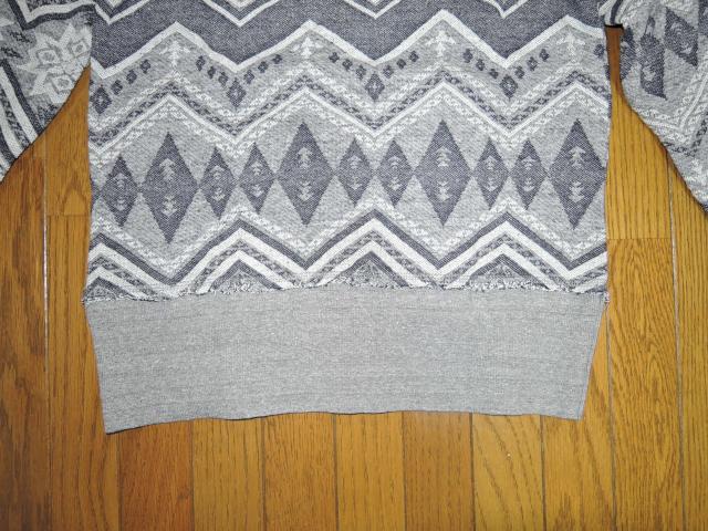 新品 TMT ネイティブ柄 コットンニット カーディガン S 灰 ホツレ 切りっぱなし加工 ティーエムティー 定価33000円 < ブランド 新品 TMT ネイティブ柄 コットンニット カーディガン S 灰 ホツレ 切りっぱなし加工 ティーエムティー 定価33000円 < ブランドの