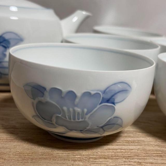 未使用 波佐見焼 永峰窯 永峰製磁 茶器揃 椿 つばき 急須 湯呑 煎茶 ゆのみ 湯飲み セット 一珍 < インテリア/ライフ 未使用 波佐見焼 永峰窯 永峰製磁 茶器揃 椿 つばき 急須 湯呑 煎茶 ゆのみ 湯飲み セット 一珍 < インテリア/ライフの