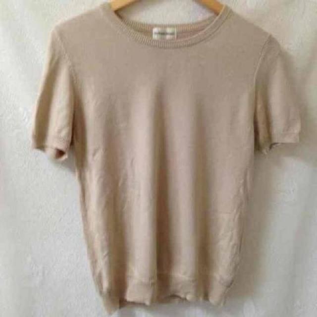 ラデュデュース Ra Dieux Dieuse◆カシミヤ コットン 半袖 ニット セーター◆M < 女性ファッション ラデュデュース Ra Dieux Dieuse◆カシミヤ コットン 半袖 ニット セーター◆M < 女性ファッションの