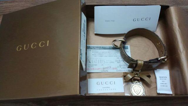 新品★未使用★正規品★GUCCIグッチ★GG柄首輪★犬猫ペット★シマ < ブランド 新品★未使用★正規品★GUCCIグッチ★GG柄首輪★犬猫ペット★シマ < ブランドの