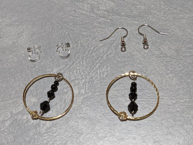 ピアス ノンホールピアス 手作りハンドメイド まとめ買い歓迎 < 女性ファッション  ピアス ノンホールピアス 手作りハンドメイド まとめ買い歓迎 < 女性ファッションの