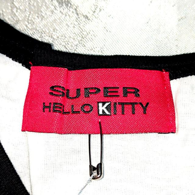 激レア 新品 M 山本寛斎 × キティ コラボ 長袖 Tシャツ スーパーハローキティ サンリオMサイズ レディース 限定 白 黒 < 女性ファッション  激レア 新品 M 山本寛斎 × キティ コラボ 長袖 Tシャツ スーパーハローキティ サンリオMサイズ レディース 限定 白 黒 < 女性ファッションの