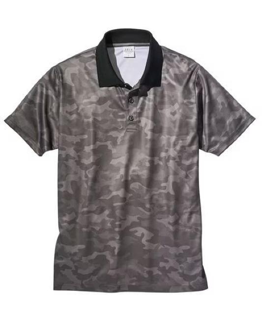 Lサイズ!高貴紳士的!渋い感じ!吸汗速乾!ツルサラッとドライ感!UVカット!半袖ポロシャツ!新品タグ付き! < 男性ファッション  Lサイズ!高貴紳士的!渋い感じ!吸汗速乾!ツルサラッとドライ感!UVカット!半袖ポロシャツ!新品タグ付き! < 男性ファッションの