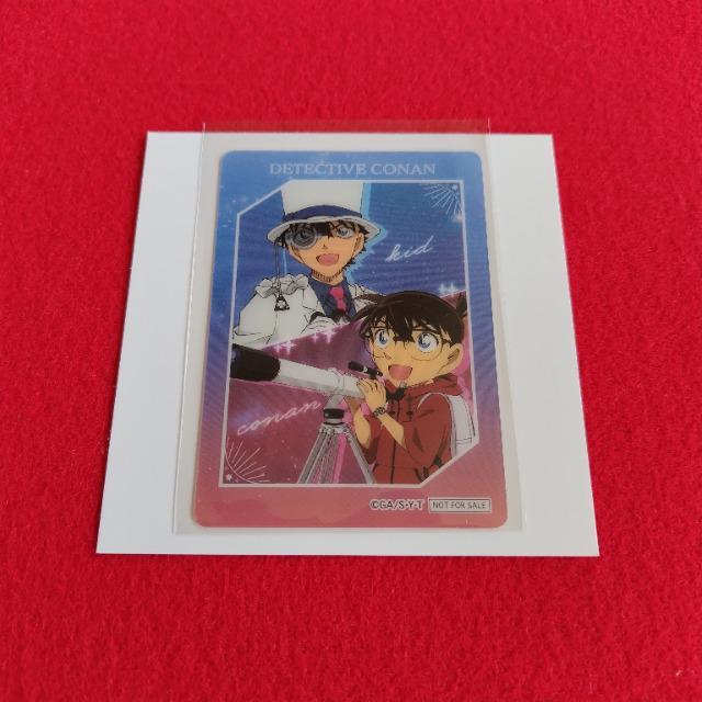 名探偵コナン☆アニメイト 特典☆天体観測 特製ふぁぼカ《江戸川コナン&怪盗キッド》 < アニメ/コミック/キャラクター 名探偵コナン☆アニメイト 特典☆天体観測 特製ふぁぼカ《江戸川コナン&怪盗キッド》 < アニメ/コミック/キャラクターの