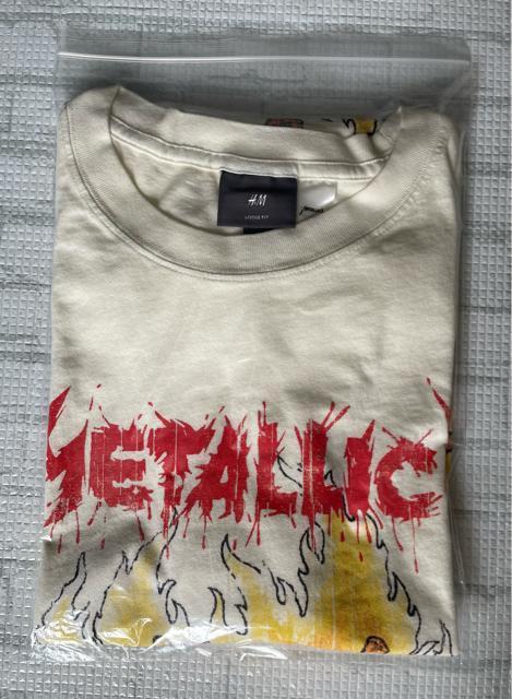 新品 エイチアンドエム H&M × METALLICA メタリカ コラボ Tシャツ XL 別注 限定モデル バンドTシャツ  < 男性ファッション  新品 エイチアンドエム H&M × METALLICA メタリカ コラボ Tシャツ XL 別注 限定モデル バンドTシャツ  < 男性ファッションの