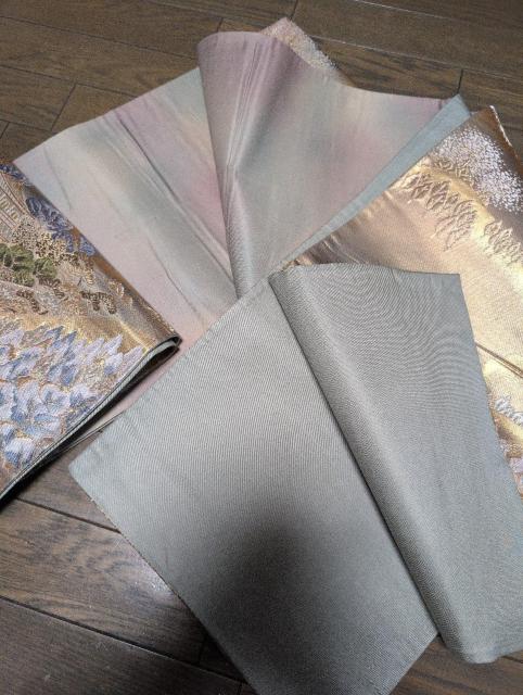 美品、、六通の袋帯、シルクガード、「翠園」 < 女性ファッション  美品、、六通の袋帯、シルクガード、「翠園」 < 女性ファッションの