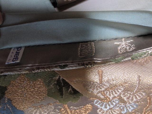 美品、、六通の袋帯、シルクガード、「翠園」 < 女性ファッション  美品、、六通の袋帯、シルクガード、「翠園」 < 女性ファッションの