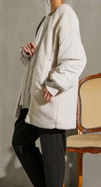 M★FUN FASHION FUTURE★ボアコート★新品 < 女性ファッション  M★FUN FASHION FUTURE★ボアコート★新品 < 女性ファッションの