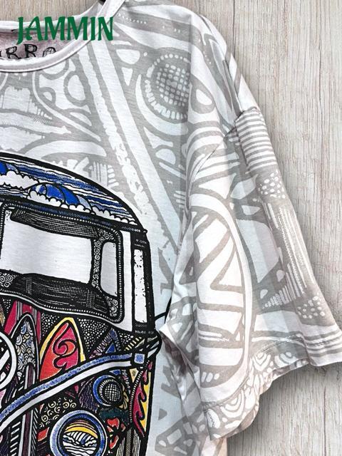 ヒッピーバスTシャツ アジアン エスニック ヒッピー サイケ フェス 個性派 < 男性ファッション ヒッピーバスTシャツ アジアン エスニック ヒッピー サイケ フェス 個性派 < 男性ファッションの